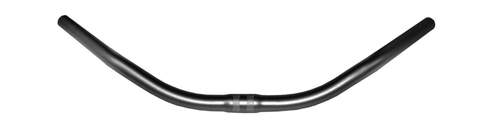 manillar bicicleta acero moon 25.4 53º