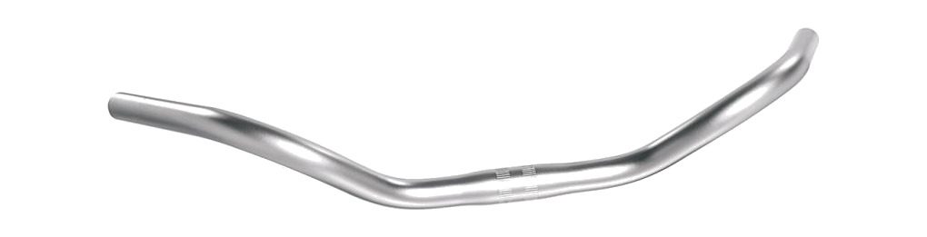 manillar bicicleta aluminio anodizado 25.4 altura stuttgart 72 mm 68º