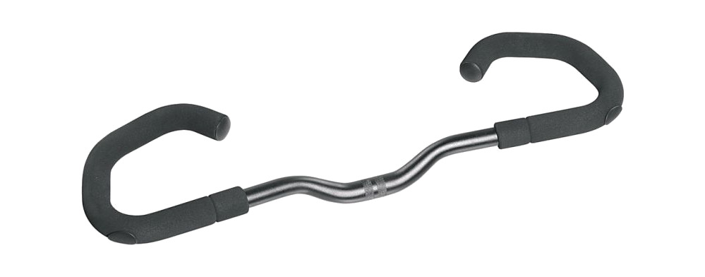 manillar bicicleta aluminio ahs basic comfort 25.4x25 mm 12º