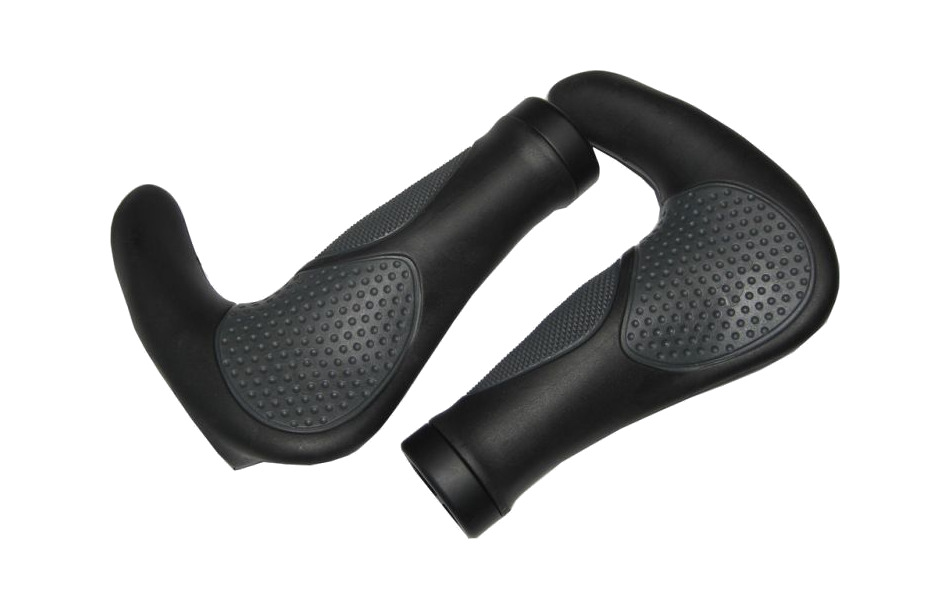 juego de puños diametro 22mm oslo mtb kraton/gel 147 mm