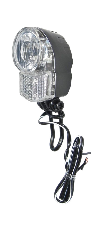 luz delantera dinamo reflectante con soporte uni led pro 25 25 lux