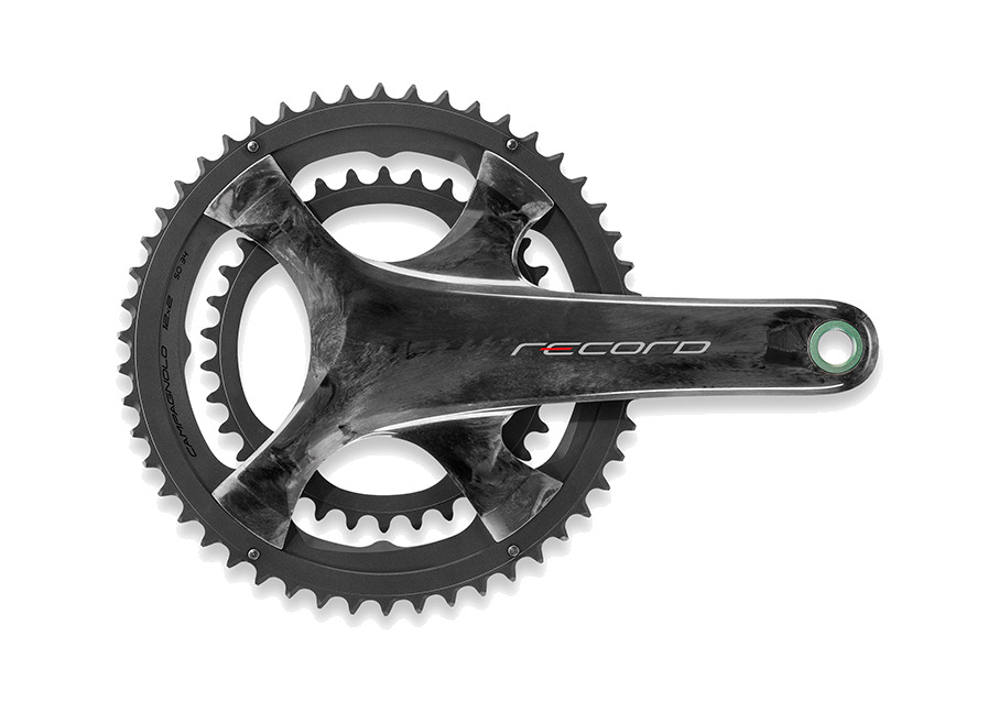 juego de bielas y platos record carbon ultra torque 172.5 mm 12v