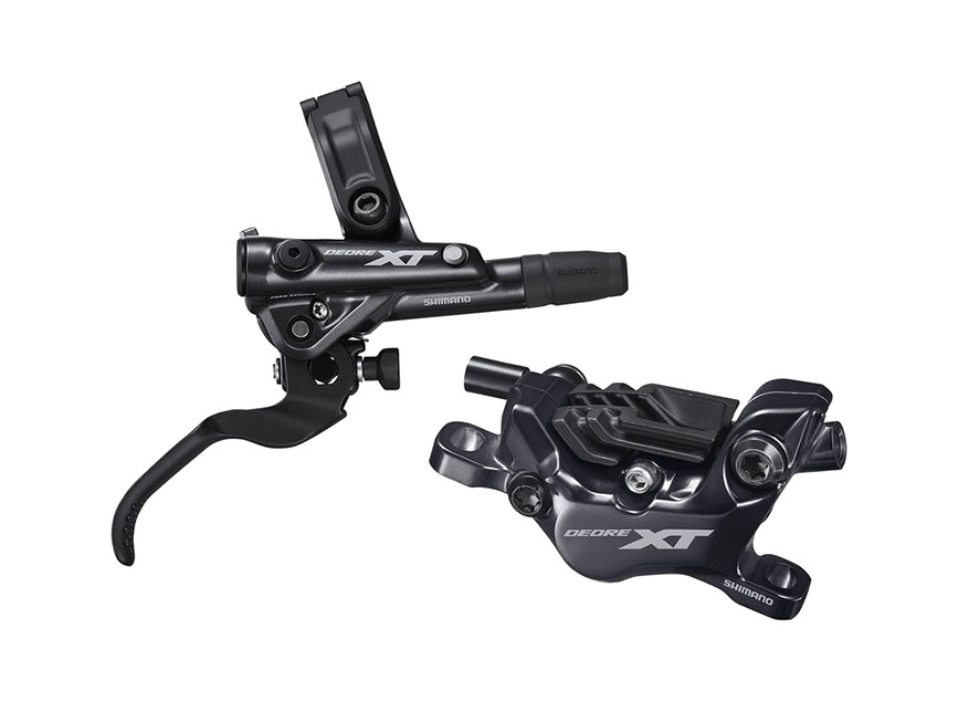 maneta de freno freno hidráulico con pinza trasera  deore xt bl-m8100 der i-spec ev 1700 mm br-m8120