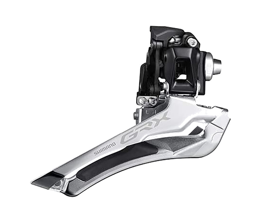 desviador cambio de platos  deore fd-rx400 down swing 2x10v down pull brazed-on 61-66º 46t