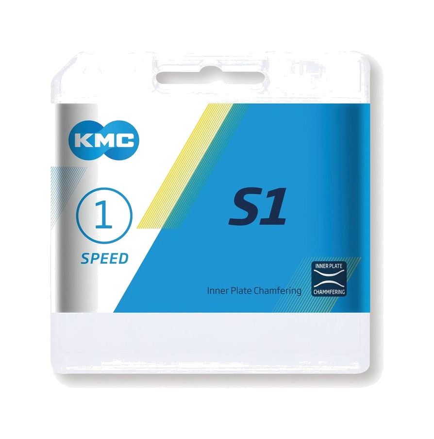 KMC Large chaîne vélo 112 maillons S1 1/2x1/8 8,6 MM 1V - Photo 1 sur 1