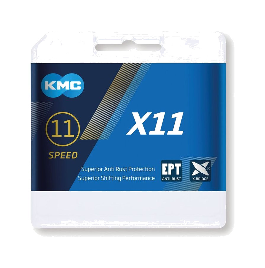 cadena bicicleta 118 eslabones x11 ept 1/2x11/128 5.65 mm 11v