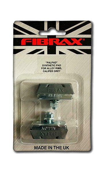 zapata de freno para llantas de aluminio  fibrax po (10u)