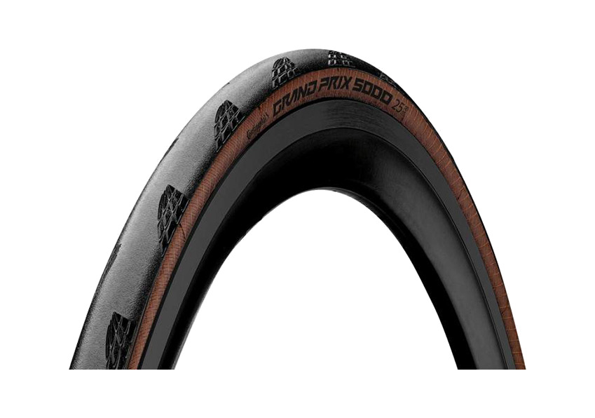 CONTINENTAL Neumático Plegable para Bicicleta GRAN PREMIO 5000 700x25C BLACKCHILI 25-622 - Imagen 1 de 1