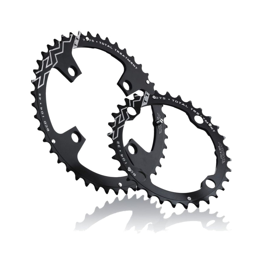 plato para bicicleta intermedio 4 brazos mtb xm tt 9v 104/64 bcd