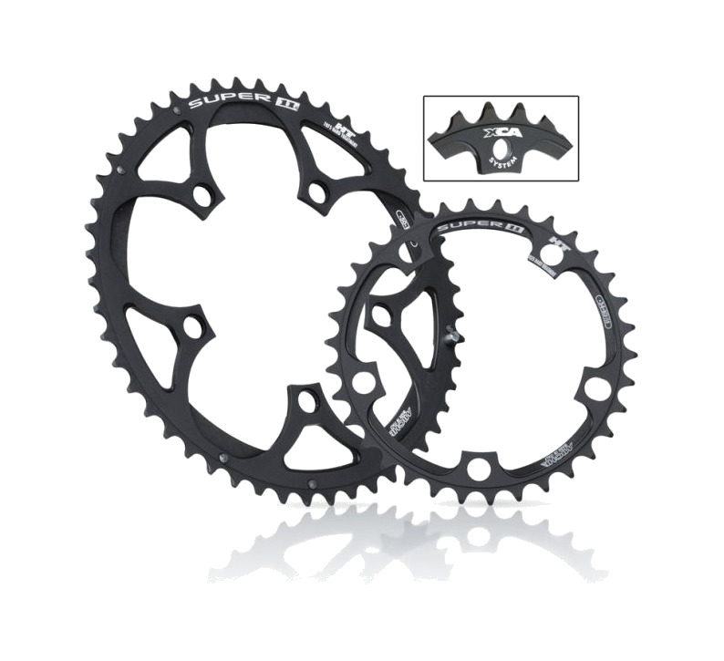 plato para bicicleta interior 5 brazos super11 xca campagnolo 11v 110 bcd