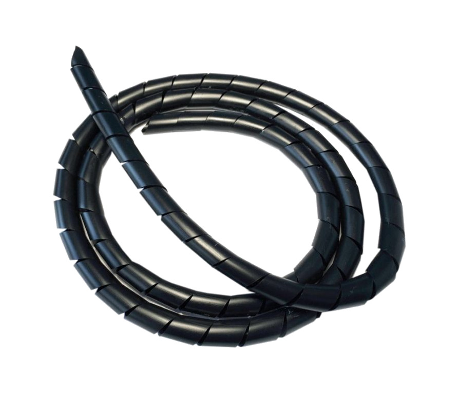 funda protectora de cables en espiral flexible  5 m x 6 mm