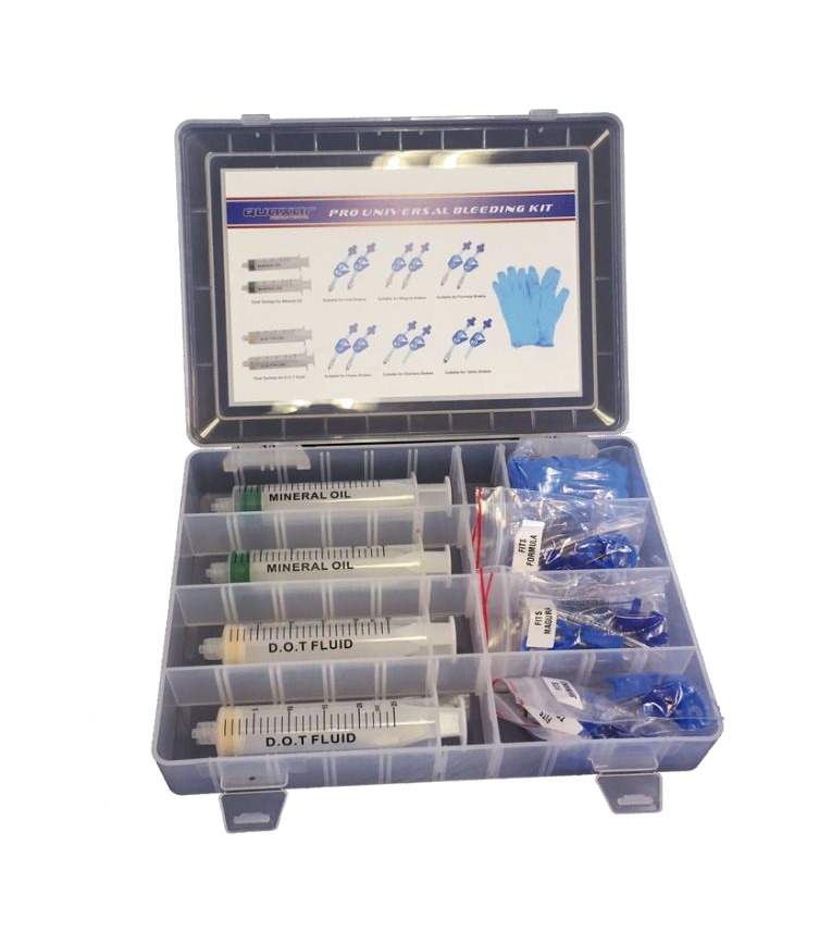 kit de purgado profesional universal para freno quaxar
