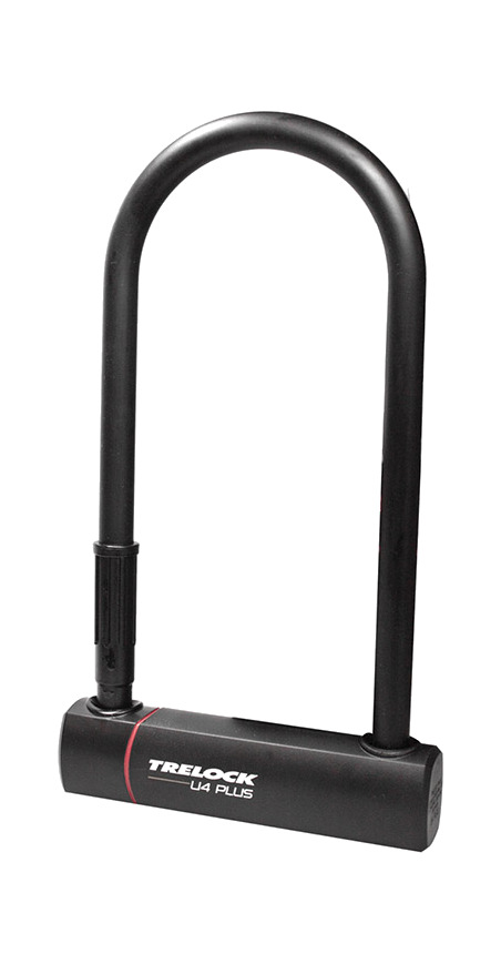 candado antirrobo en forma de u con soporte u4 plus zb 401 230 - 102 mm ø 14 mm