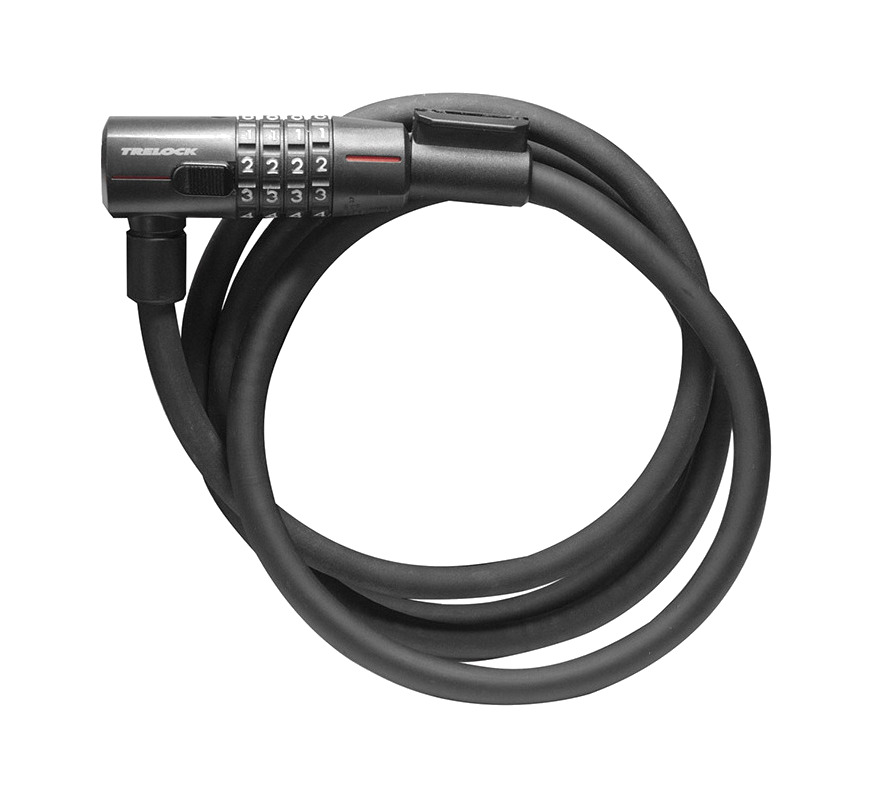 candado antirrobo cable con combinacion ks 312 code 85 cm - 12 mm