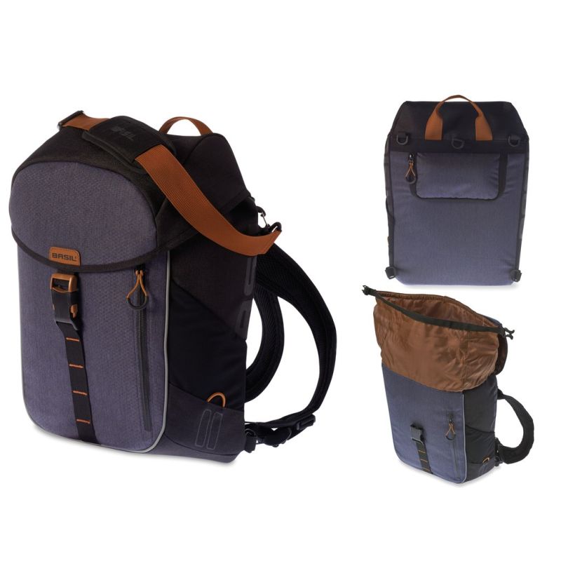 alforja impermeable bicicleta miles daypack 17 l (31x17x44)