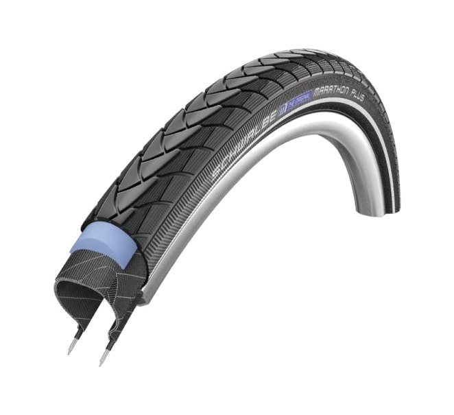 Pneumatico riflettente per bicicletta MARATHON PLUS HS 440 26X1 5/8650X40A 42-59 - Afbeelding 1 van 1