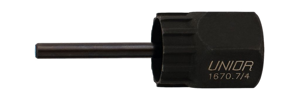 extractor de piñon con mango para cassette shimano