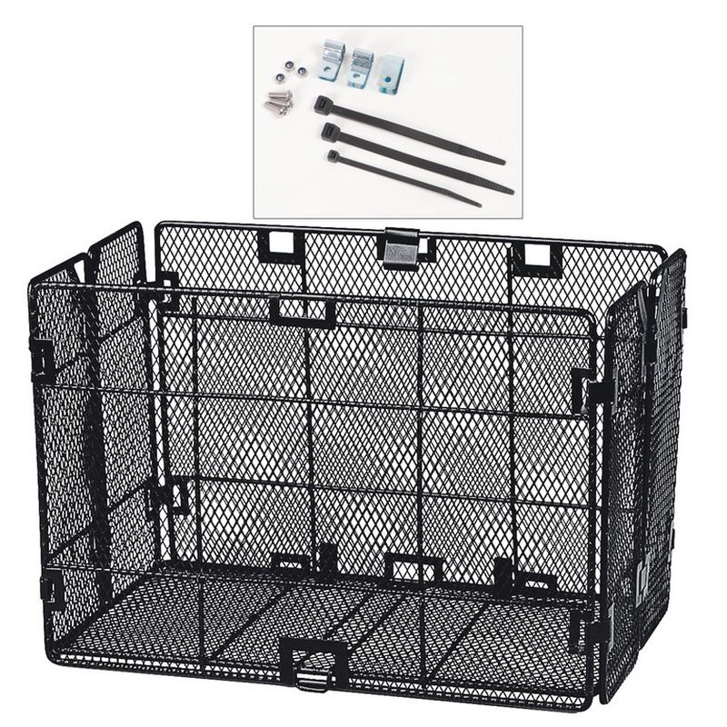 Panier Métal Rond APS Urban - 17x7 Cm, Noir, Pour Fruits, Pain Ou Légumes, Empilable, Lavable Au Lave-vaisselle