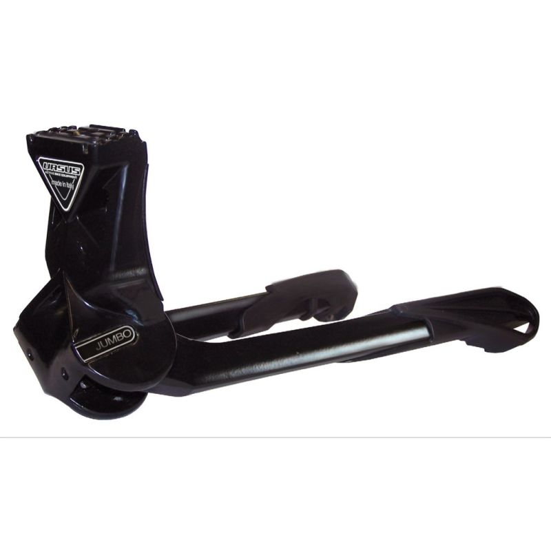 soporte pata caballete para bici doble + placa y tornillo  jumbo 26" 275 mm