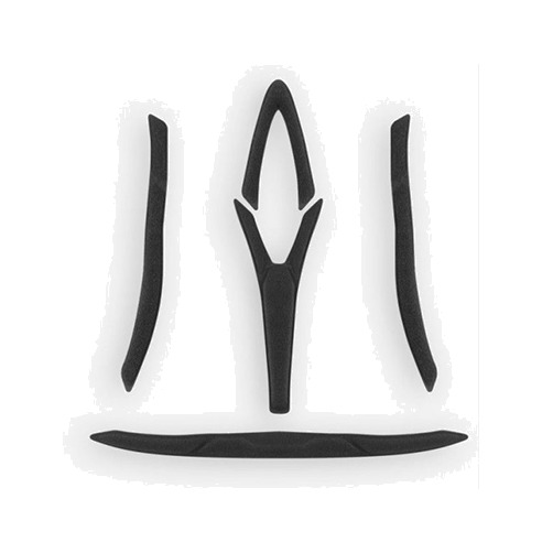 acolchado para casco bicicleta  confort trenta/trenta 3k carbono