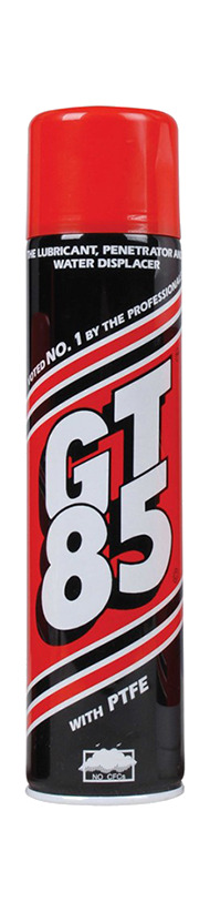 spray lubricante teflon gt-85 wd-40 400ml. alta penetración y resistencia al agua .
