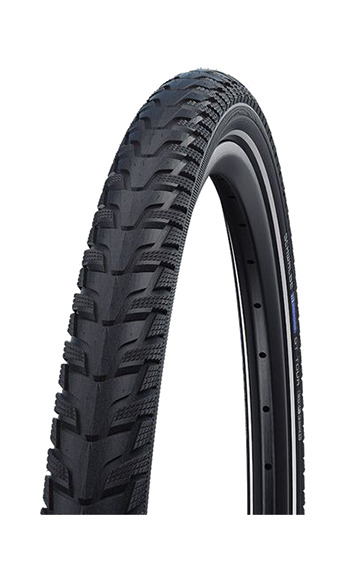 cubierta neumatico rigida para bicicleta reflectante energizer plus tour 28x1.40/700x35c hs485 greenguard perf twinskin 37-622