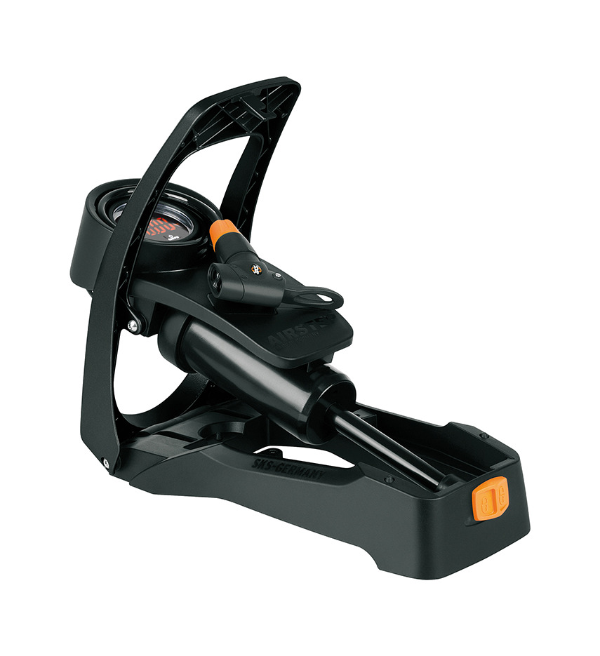 hinchador bomba inflador taller con manometro airstep digi 7 bar/100 psi