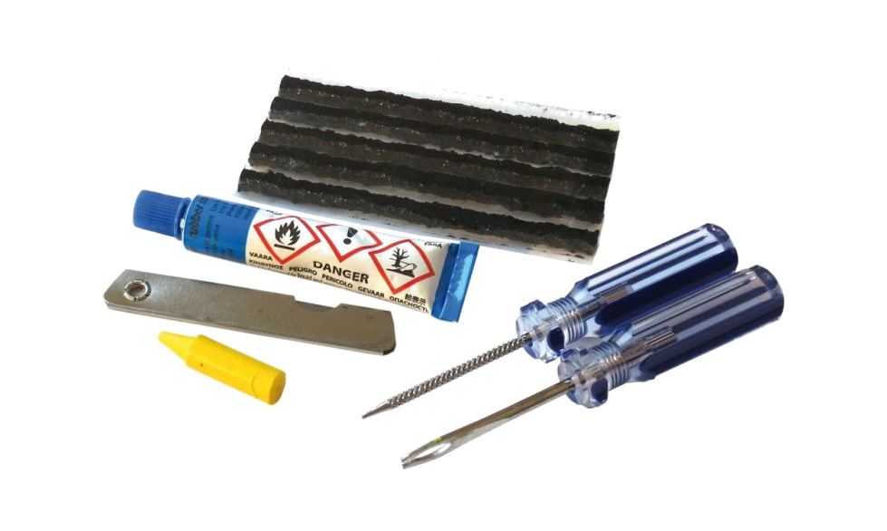 kit mechas weldtite reparación 5 mechas + pegamento  tubeless weldtite