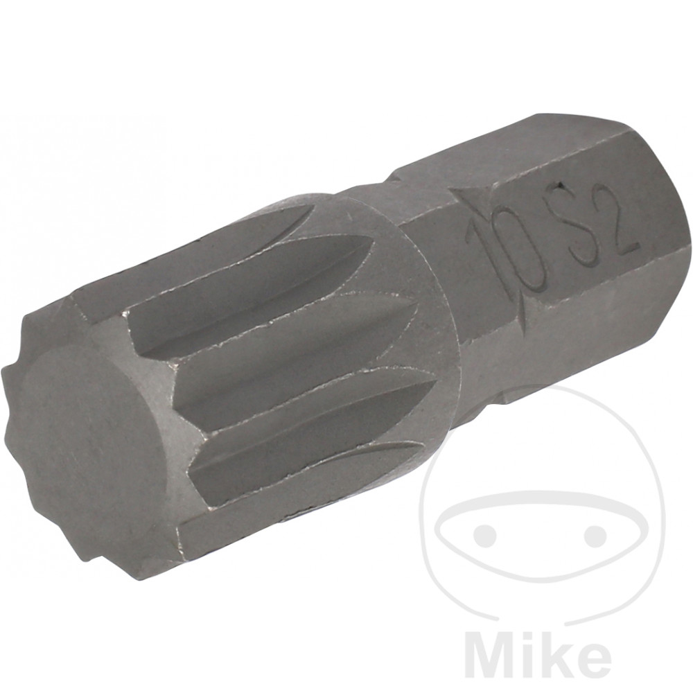 punta de destornillador multidientes m10 5/16 30 mm = 8 mm