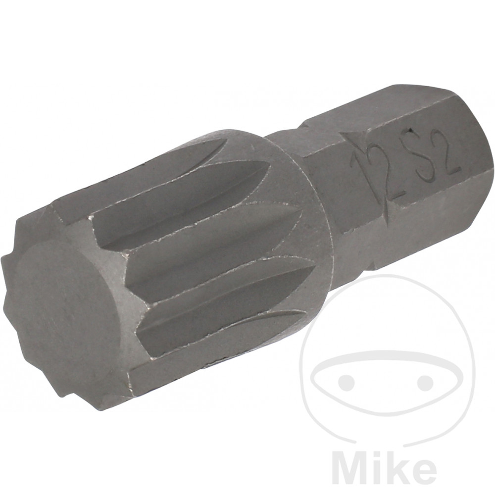 punta de destornillador multidientes m12 5/16 30 mm = 8 mm