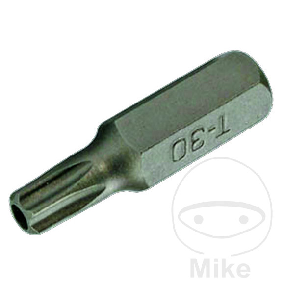 punta de destornillador torx con agujero t50 30 mm 5/16 = 8 mm