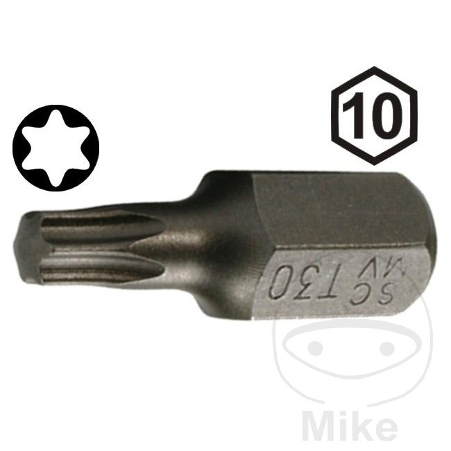 punta de destornillador torx t30 10 mm 30 mm