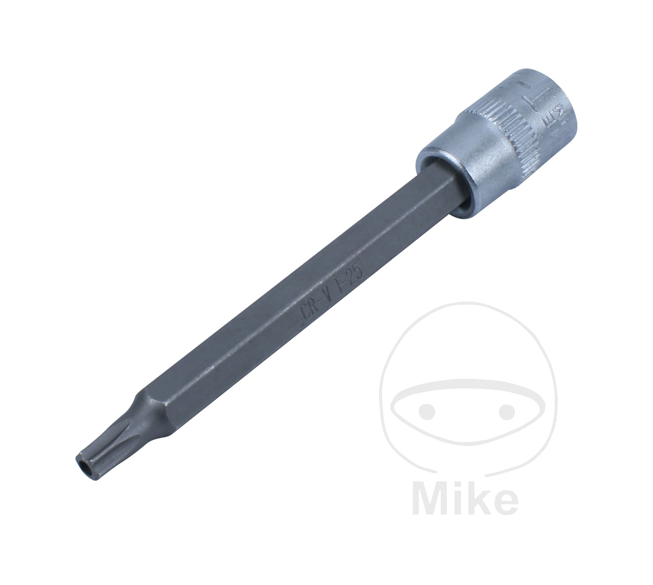 punta de destornillador torx con agujero 1/4 85 mm t25