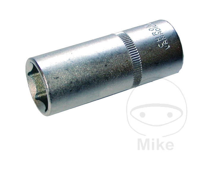 llave vaso hexagonal larga 1/4 6 mm
