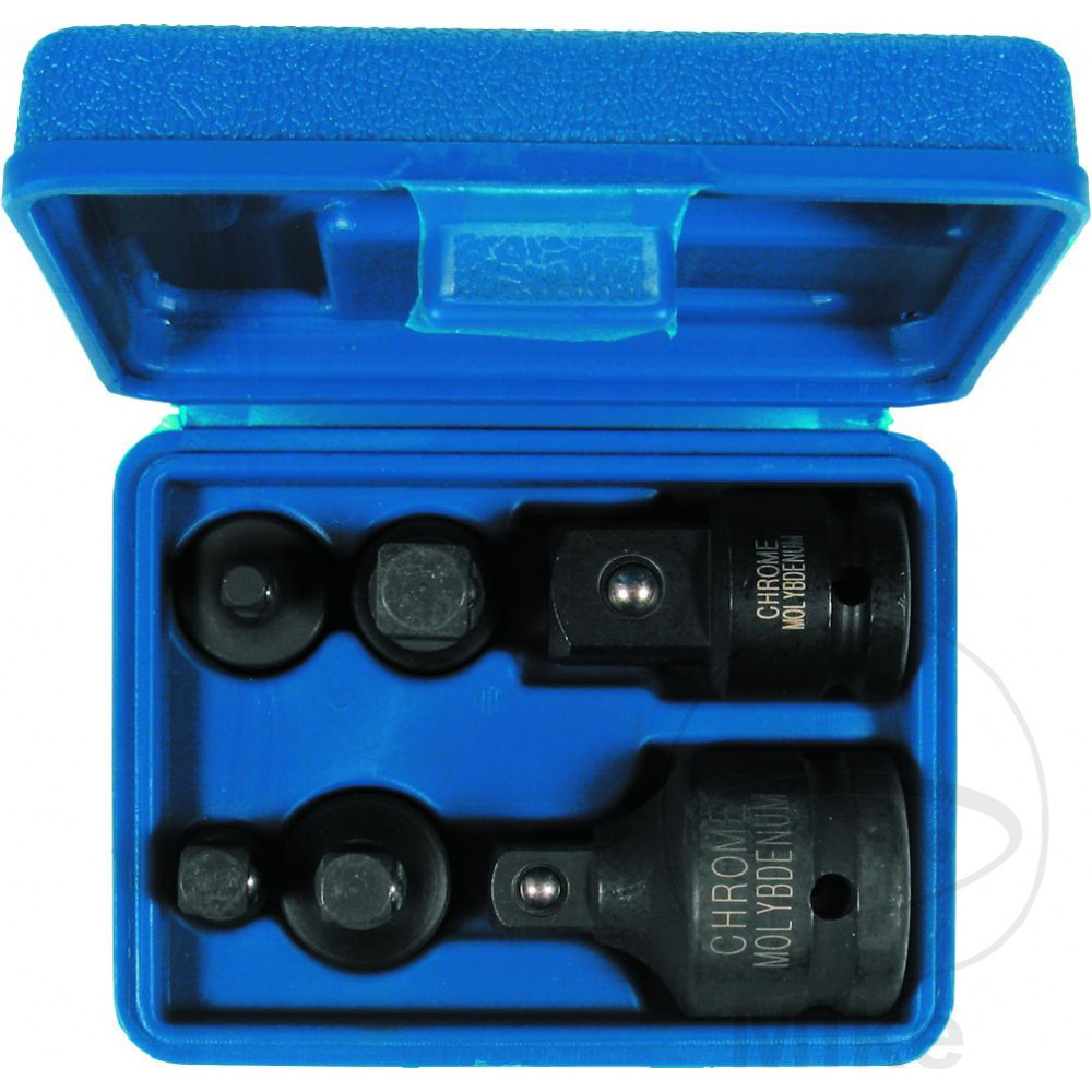kit 6 adaptadores para llave de fuerza 1/4-3/4
