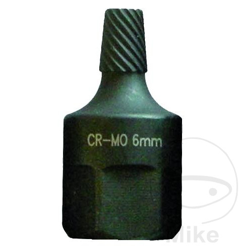 punta extractor de tornillos 3/8 6 mm