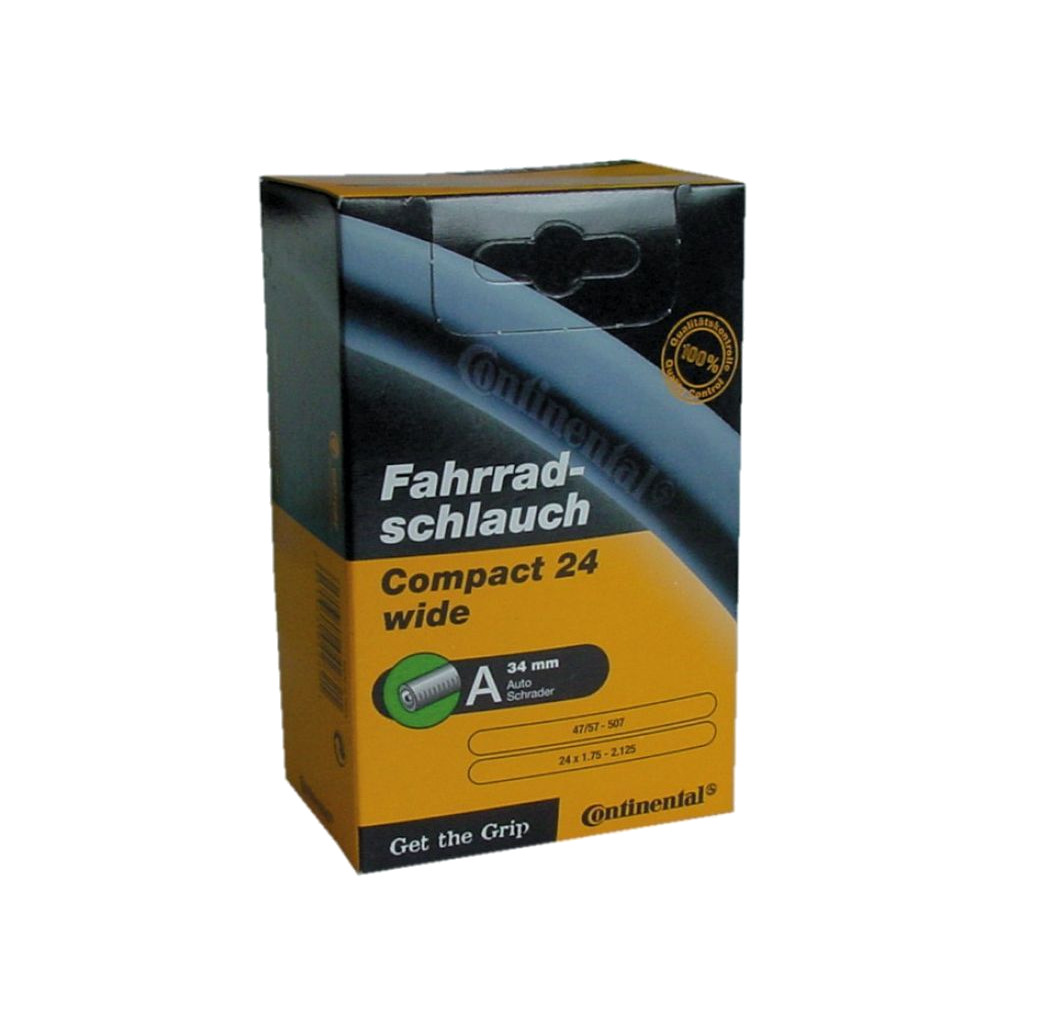camara de aire para bicicleta 24x1.75-2.125' compact wide 40mm