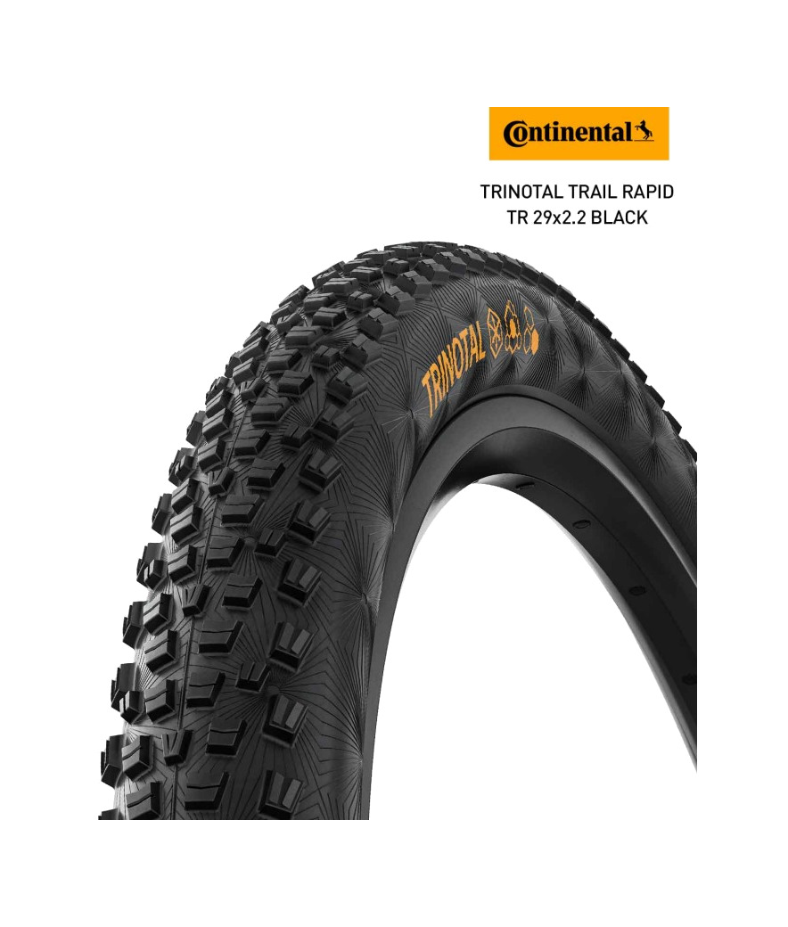 cubierta neumatico bicicleta trinotal tr 29" 29x2.4, trail casing rapid compound
