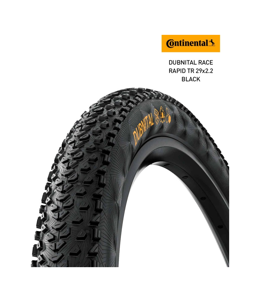 cubierta neumatico bicicleta dubnital tr 29" 29x2.2, race casing rapid compound