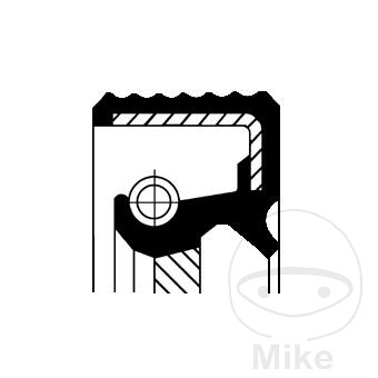 retén aceite eje salida de caja de cambios 40 x 65 x 8 mm