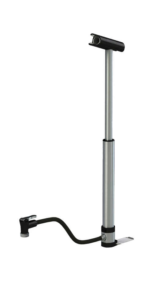 bomba de pie para bicicleta mini klic