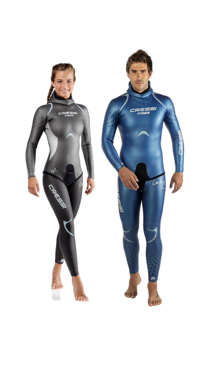 traje de buceo neopreno free donna 3,5mm