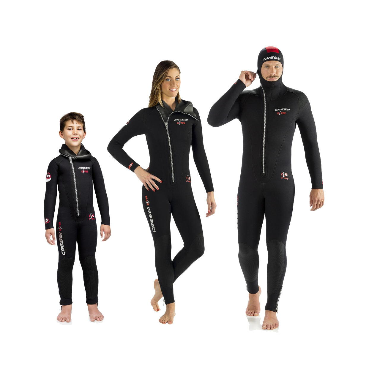 traje de buceo neopreno diver uomo 5mm