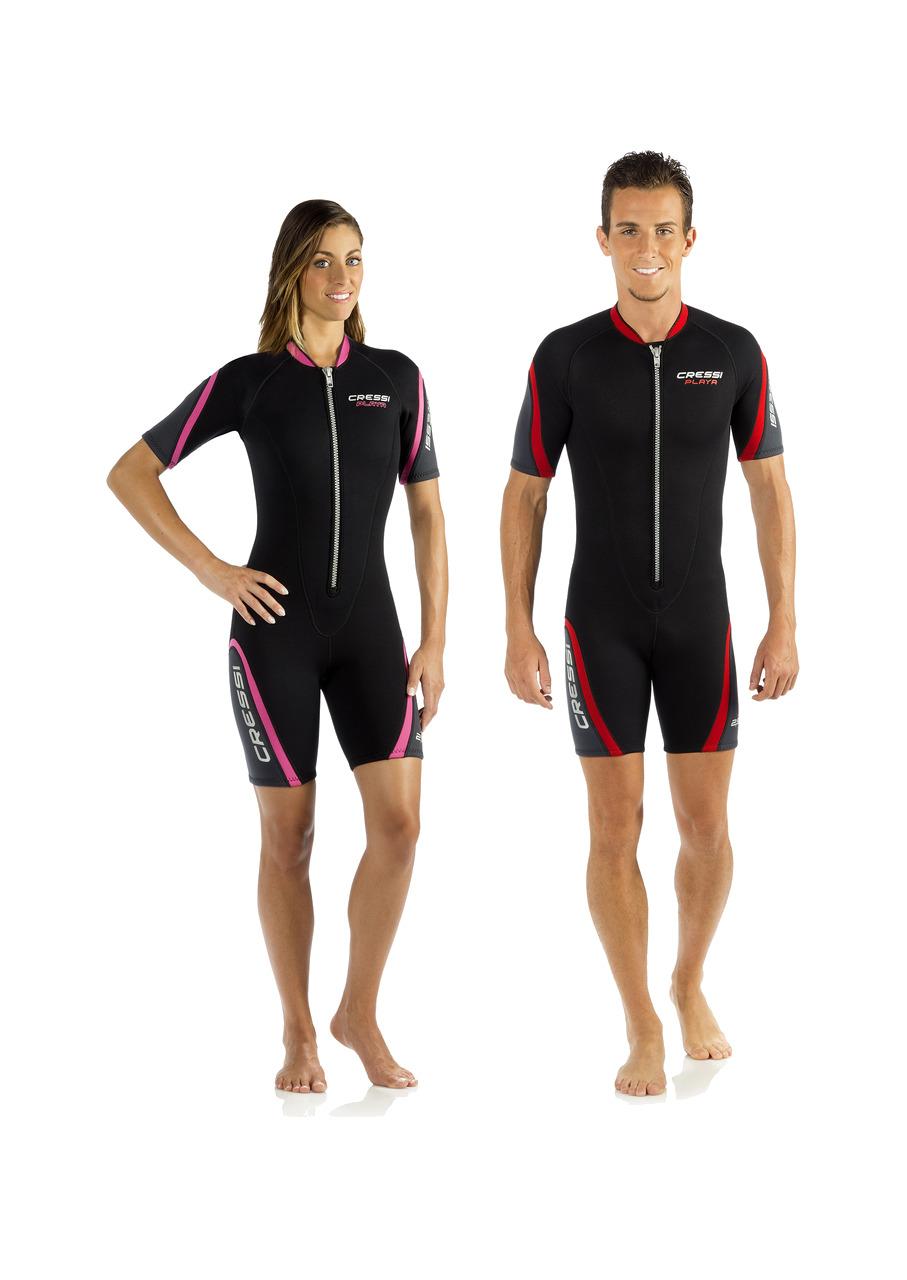 traje de buceo corto neopreno playa uomo 2,5mm - cressi