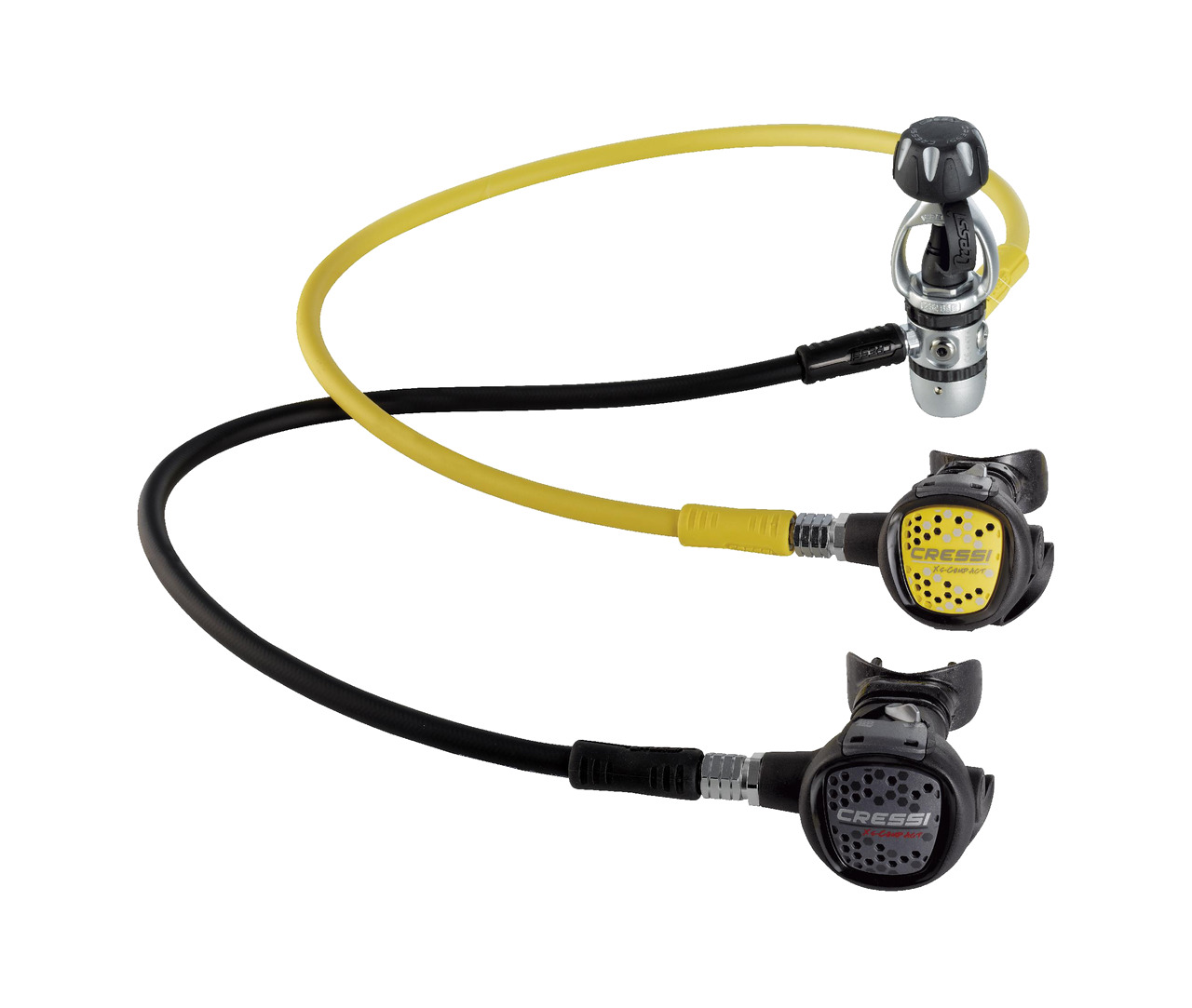 kit de regulador buceo + octopus xs compact ac2