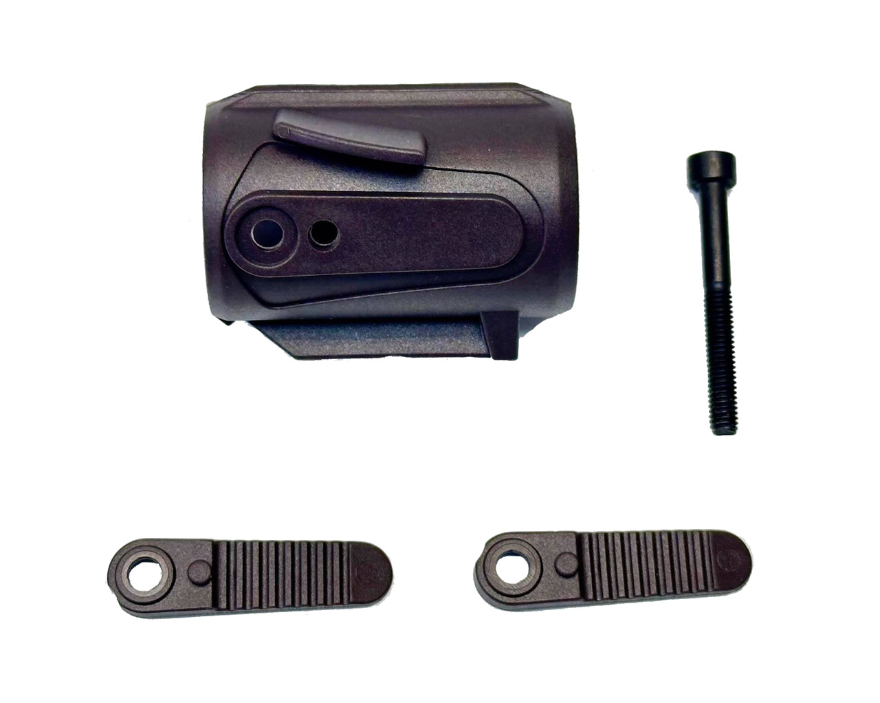 recambio fusil: guia porta-carrete + sujeta hilo  moicano