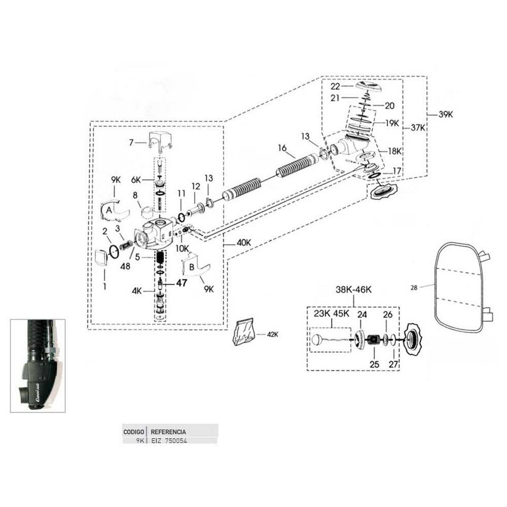 accessoire de rechange pour gilet bcd de plongée direct system