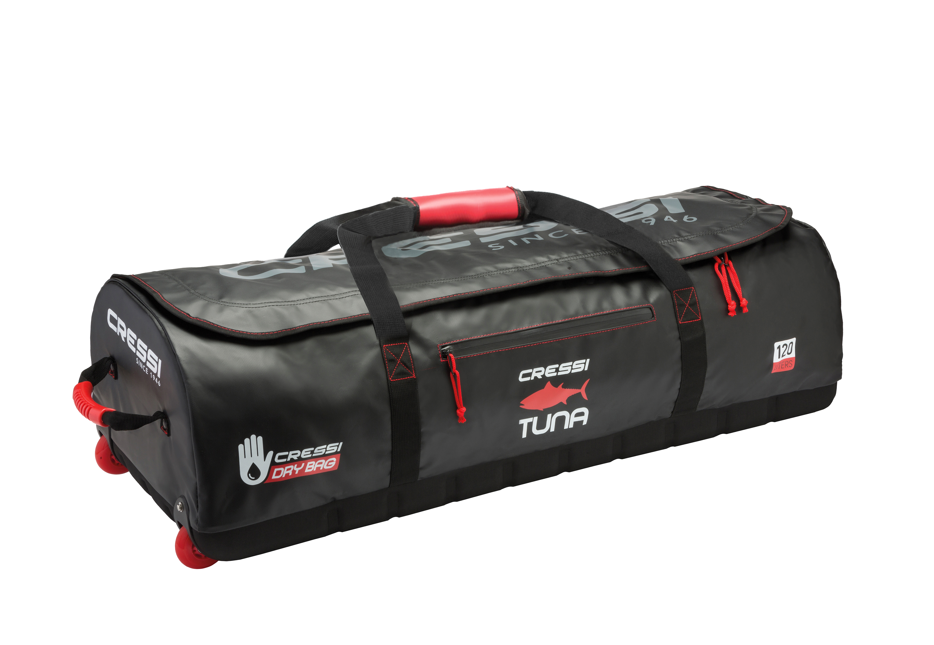 bolsa impermeable con ruedas tuna roll