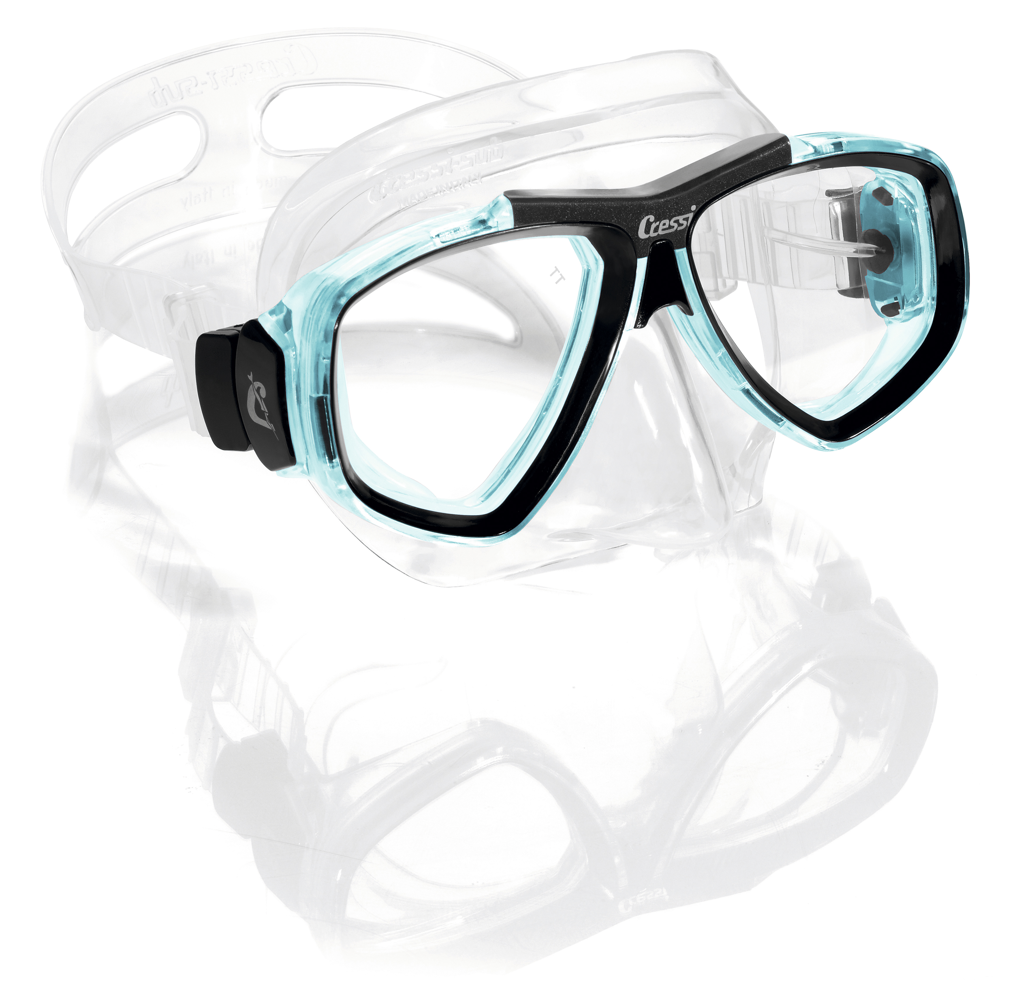 máscara silicona alta gama transparente focus