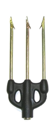 tridente 3 puntas rosca  ø6,5mm